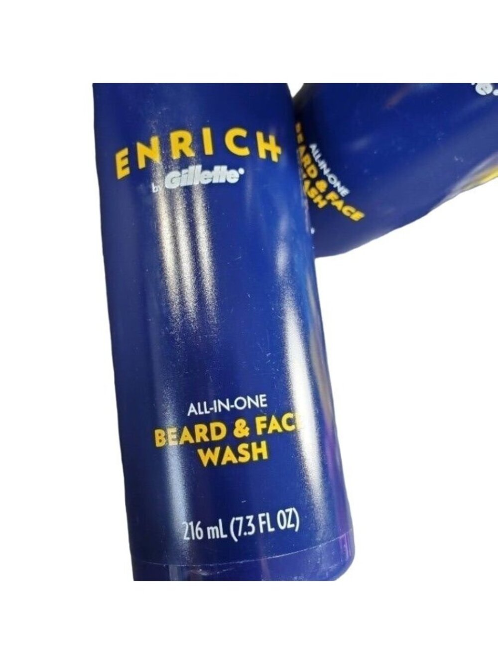 Enrich Gillette Beard Face Mens Wash All One Grooming Soap Creamy READ